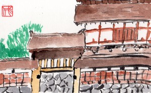 松代城スケッチのサムネイル画像